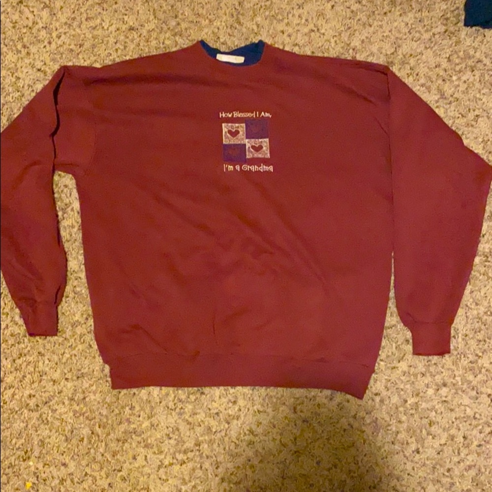 I’m a grandma Vintage sweater